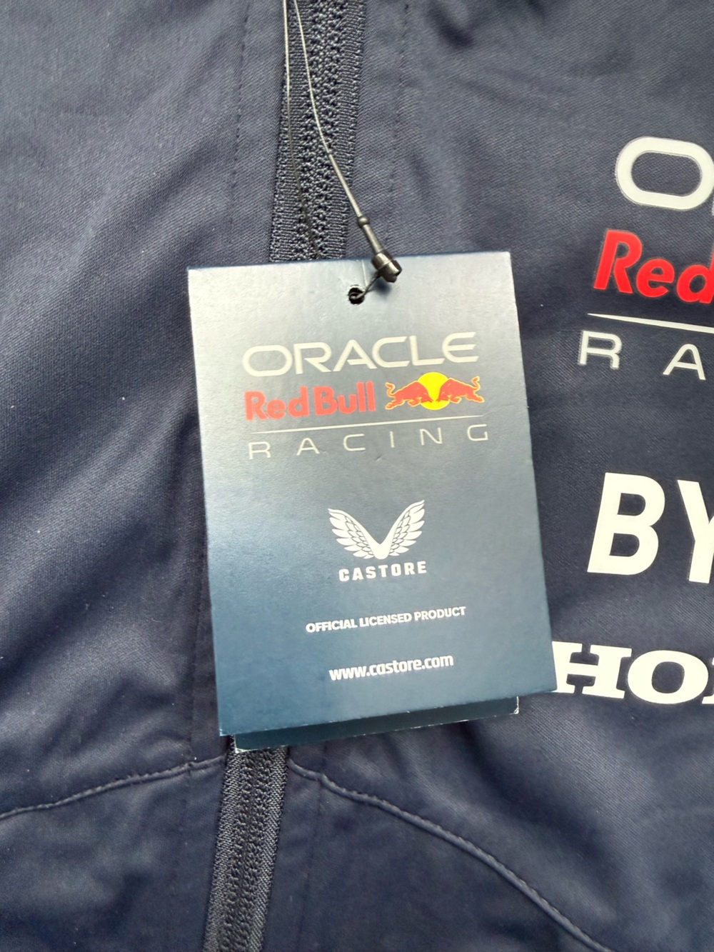 Oracle Red Bull Racing Navy Lightweight Team Jacket - Picture 4 of 12